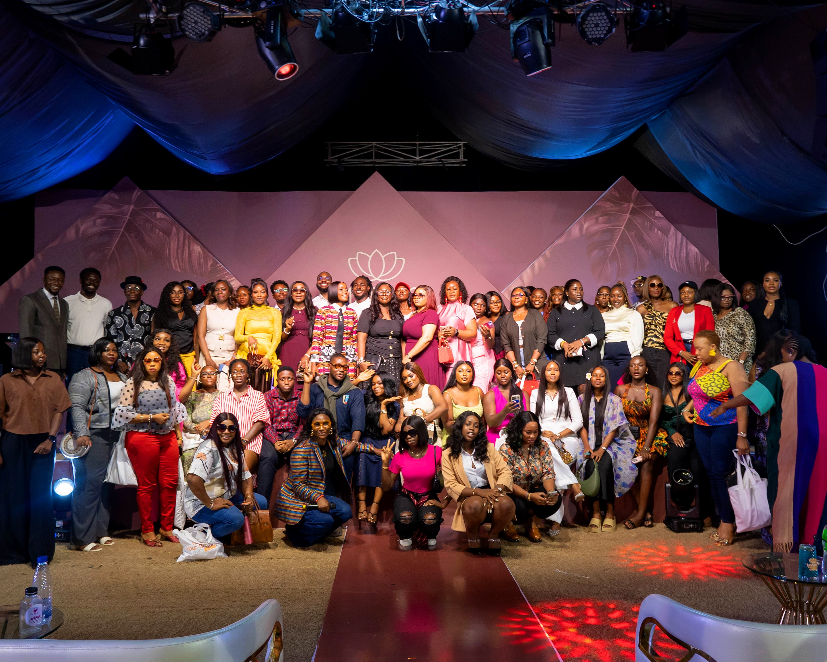 MYB event attendees posing for a group photo